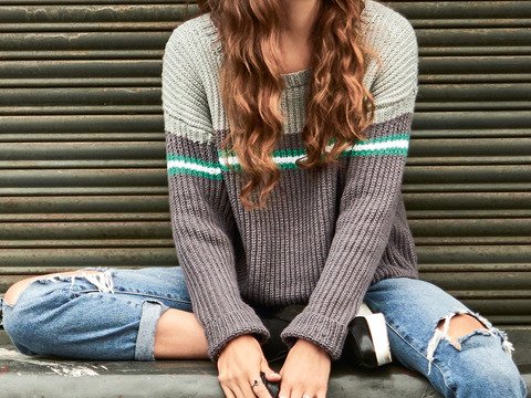 Strickanleitung Pullover Daisy