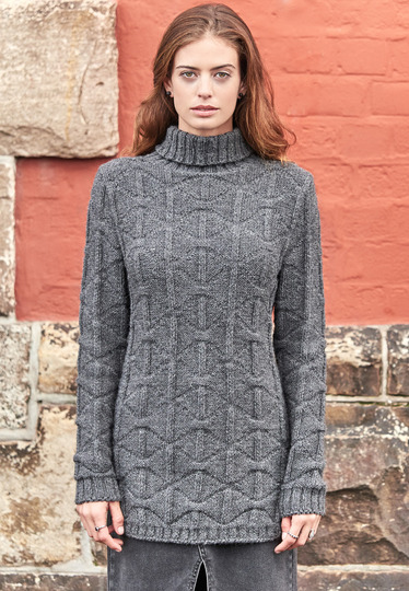 Strickanleitung Rollkragen-Pullover Tilly