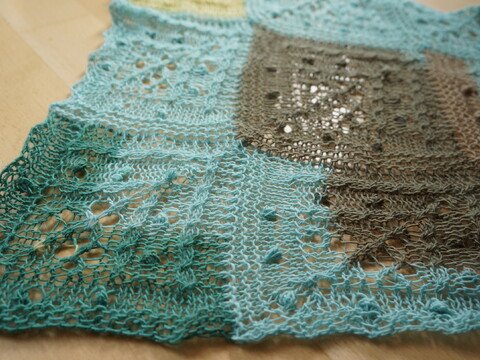 Dreieckstuch Mitered Square