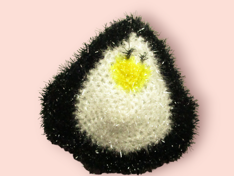 Pinguin Schwamm Häkelanleitung