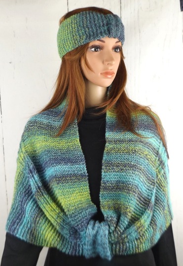 Strickanleitung: Stirnband & Loop "Jasmine"