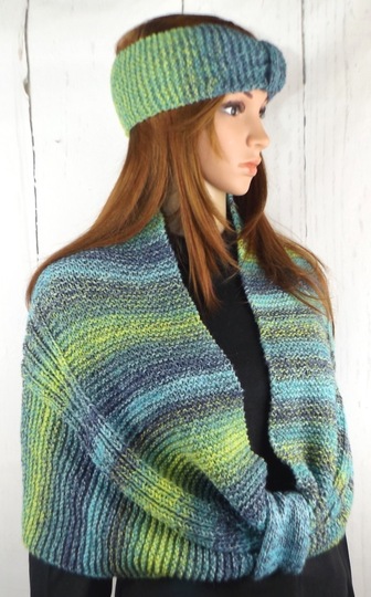 Strickanleitung: Stirnband & Loop "Jasmine"