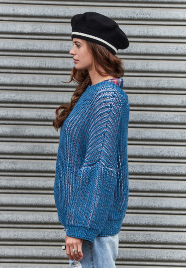 Strickanleitung Pullover Amy