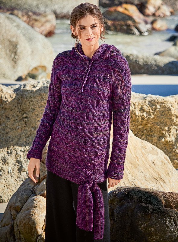 Strickanleitung Longpullover Heide