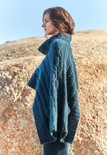 Strickanleitung Poncho Maybritt