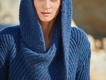 Strickanleitung Wickel-Jacke Dione