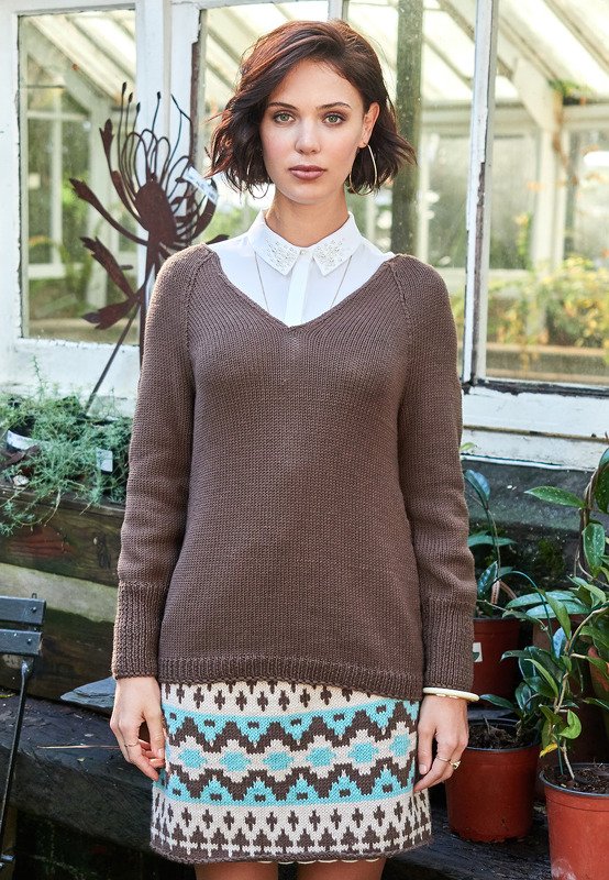 Strickanleitung Rock & Pulli Mathilda - Bild 2