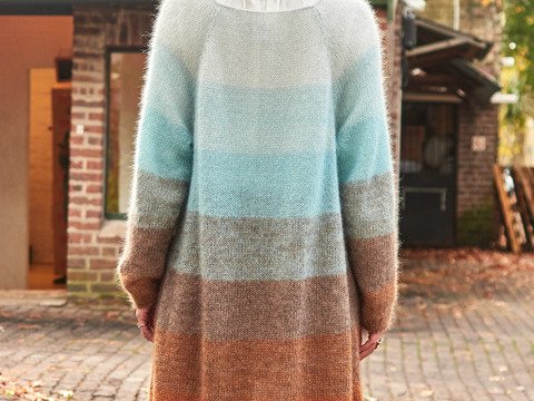 Strickanleitung Strickmantel Eleonor