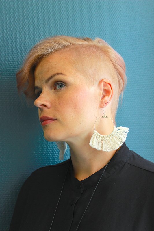 Pattern Macrame earrings 'Aura* DIY - Image 5