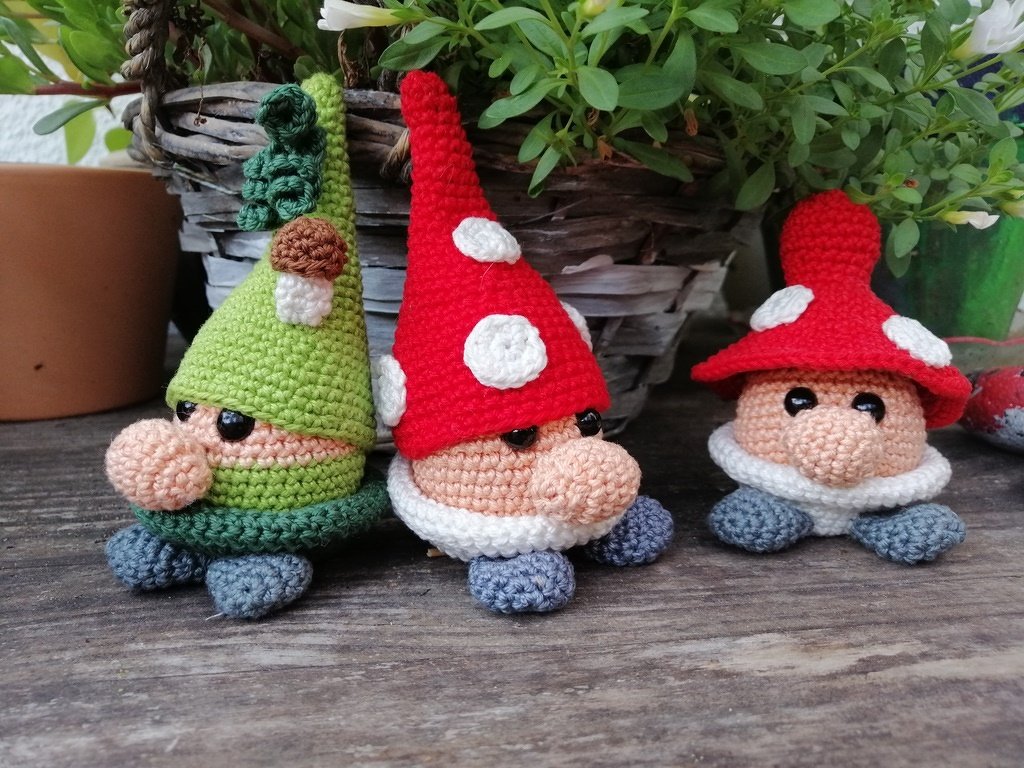 kleine Herbstwichtel - Häkelanleitung