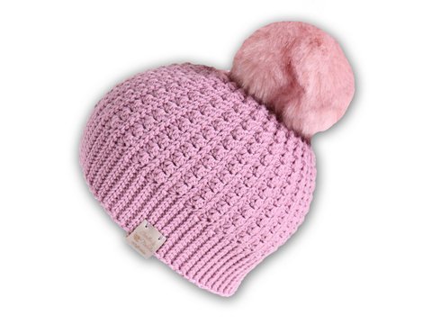 Warme Mütze "Chic" (alle Gr., Reliefmuster, 2 Var.)