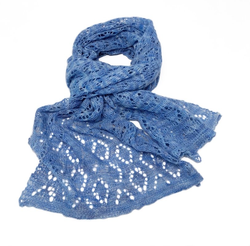 Stella Lace scarf for beginners