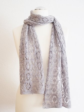 Stella Lace scarf for beginners