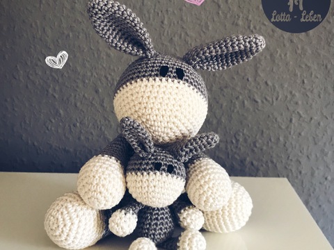 Anleitungspaket Esel & Baby