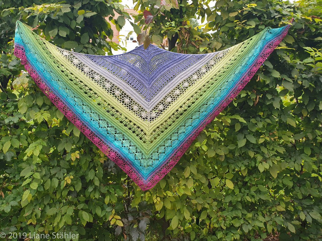 Häkeltuch "Leilani"  von Liane-Stähler-Designs - Bild 2
