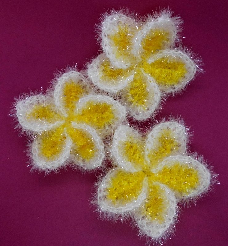 Frangipani (Plumeria) Waschpads - die Blume der Freundschaft - Bild 2