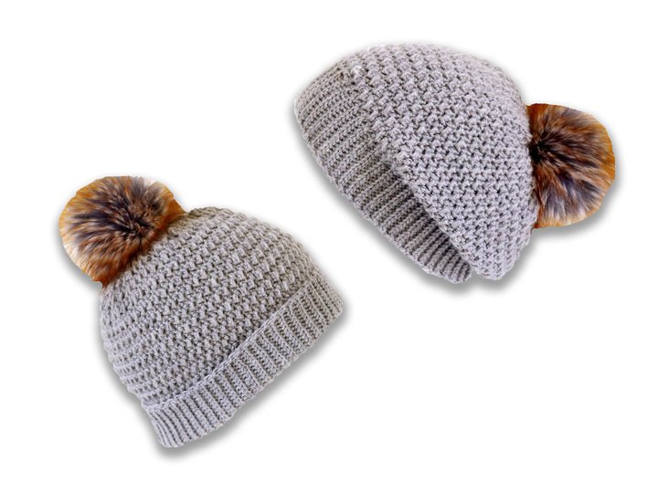 Beanie “Sarah”  (all sizes, 2 variations)