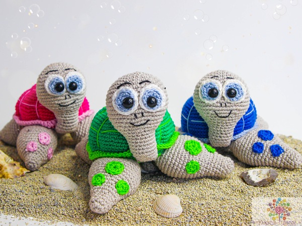 Water Turtle - Crochet Pattern