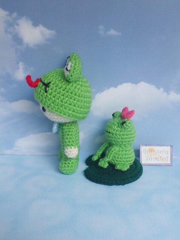 Felton in Frog Costume- - Amigurumi PDF- English - Image 4