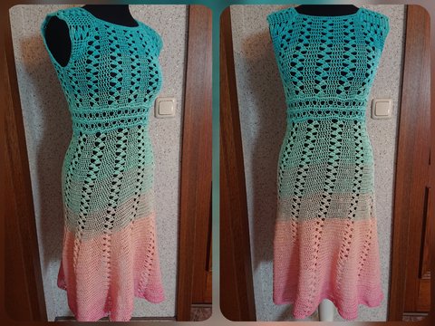 Kleid Felicia häkeln Häkelkleid