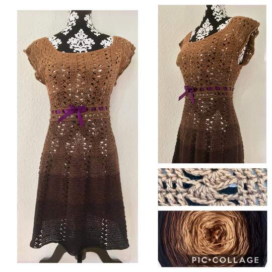 Kleid Felicia häkeln Häkelkleid