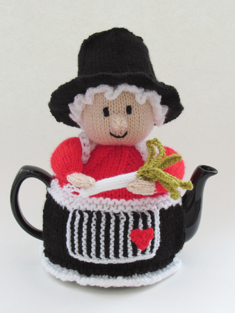 Welsh Lady Tea Cosy Knitting Pattern