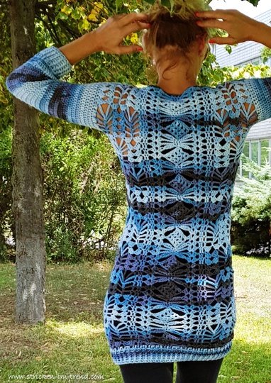Crochet Pattern for Summer Sweater | Crochet Pullover TONDO #5
