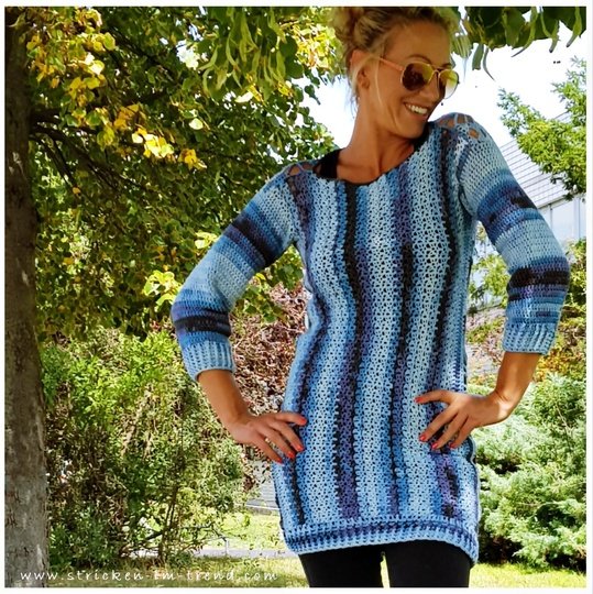 Crochet Pattern for Summer Sweater | Crochet Pullover TONDO #5