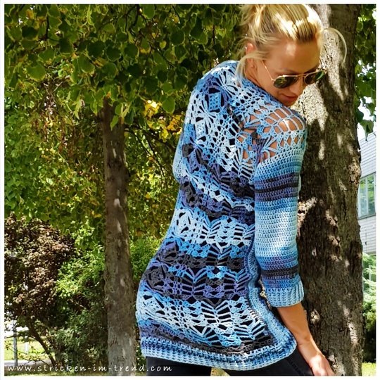 Crochet Pattern for Summer Sweater | Crochet Pullover TONDO #5