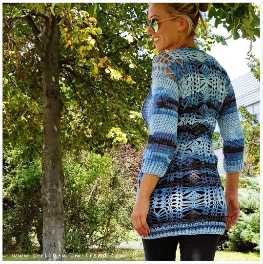 Crochet Pattern for Summer Sweater | Crochet Pullover TONDO #5