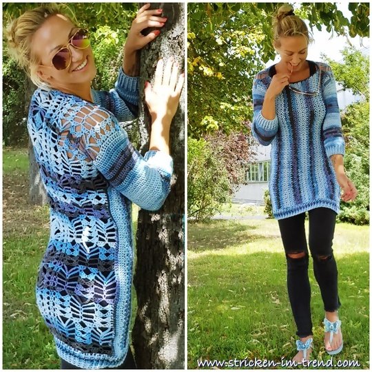 Crochet Pattern for Summer Sweater | Crochet Pullover TONDO #5