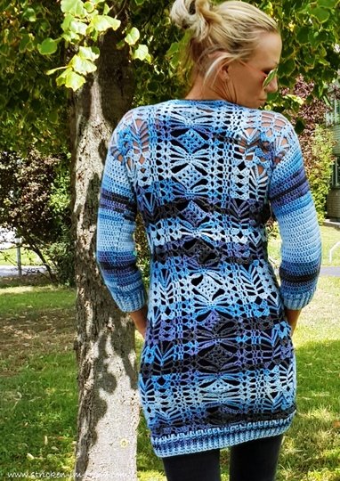 Crochet Pattern for Summer Sweater | Crochet Pullover TONDO #5