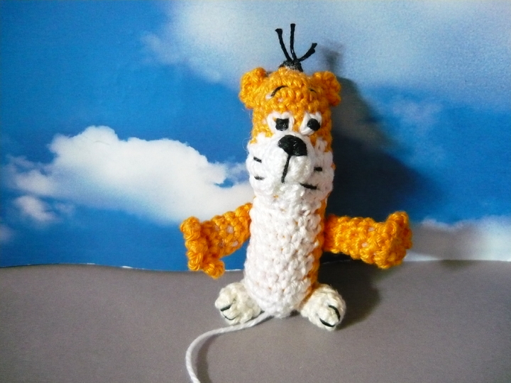 Häkelanleitung Nils Holgersson, Krümel und Martin