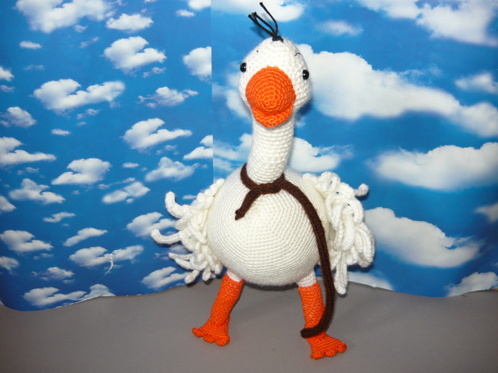 Häkelanleitung Nils Holgersson, Krümel und Martin