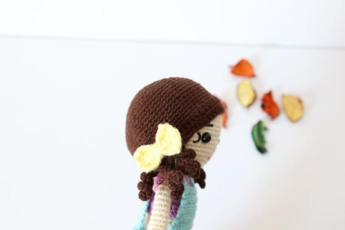 Nellybery doll / Litle Girl crochet pattern