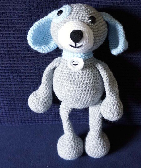 Häkelanleitung für den klugen Hund Charly