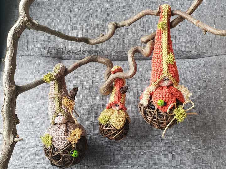 Häkelanleitung Familie Herbst