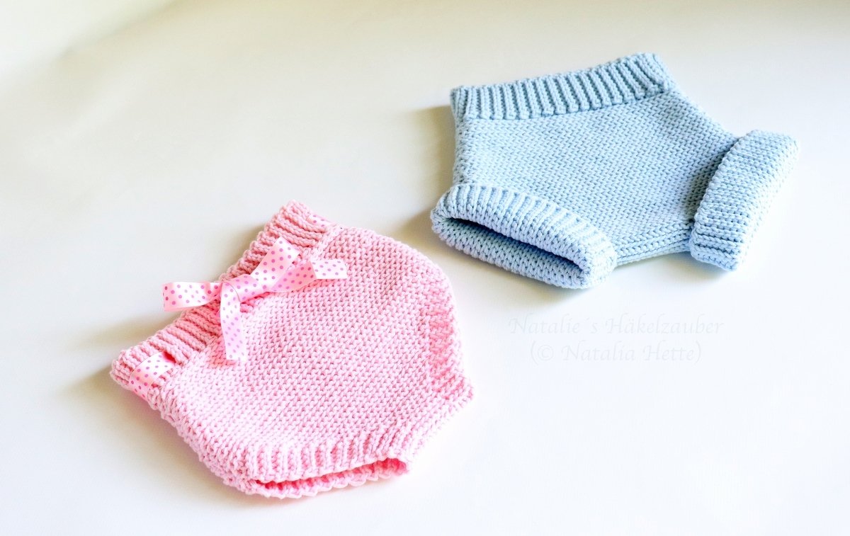 Diaper panties for babies in knitted look, sizes 0 m. - 24 m. - Image 5