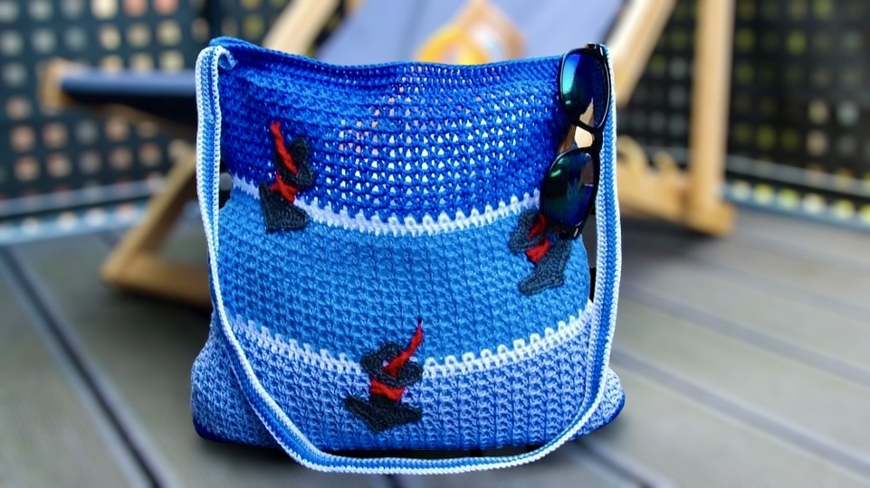 Maritime Vivi Bag - Häkelanleitung