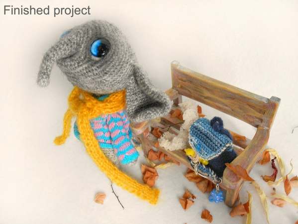 217 Crochet Pattern - Elephant Fanya - Amigurumi PDF file by Pertseva CP