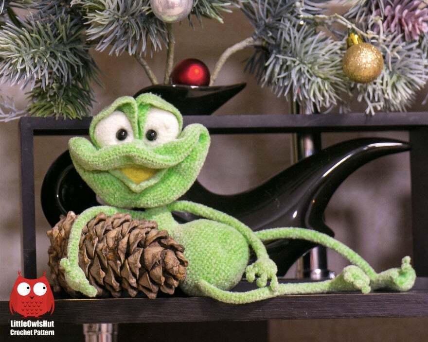 218 Crochet Pattern - Frog Arseniy - Amigurumi PDF file by Pertseva CP