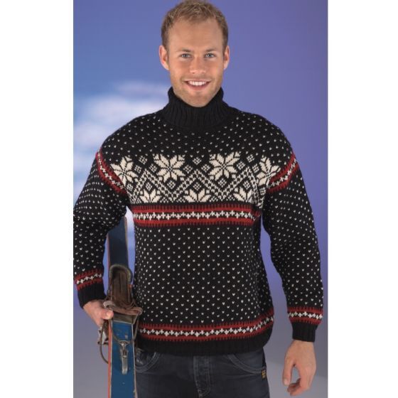 Strickanleitung Herrenpullover "Record" 760024