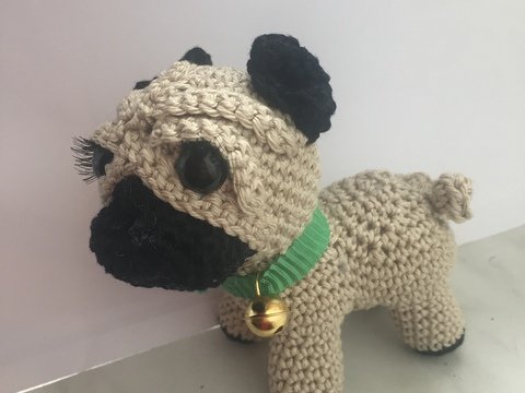 Mops Poldi Häkelanleitung