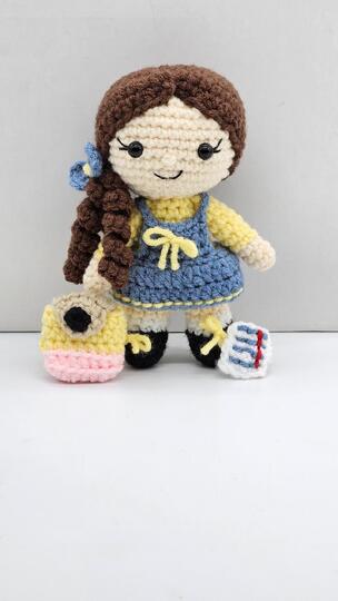 Pippa Goes to School- Crochet Amigurumi Pattern PDF- English