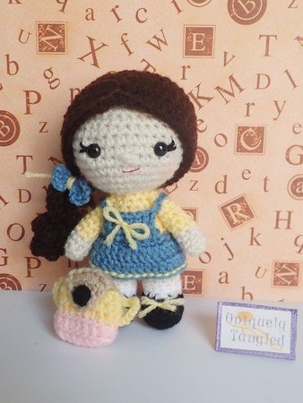 Pippa Goes to School- Crochet Amigurumi Pattern PDF- English