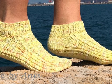 Sneakersocken Sonnenschein