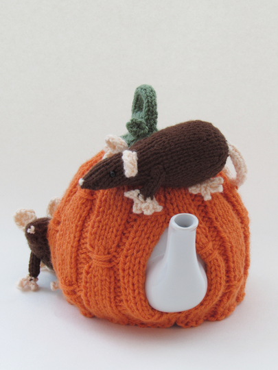 Harvest Pumpkin Tea Cosy