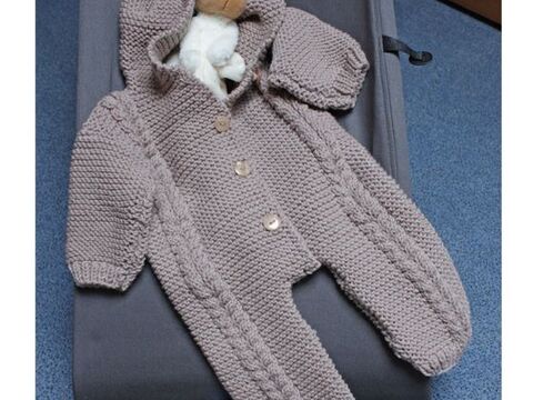 Strickanleitung Babyoverall "Bozen" 760086