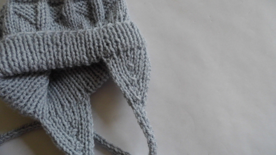 Strickanleitung Set Mütze/ Jacke / Schuhe grau Gr. 62/68