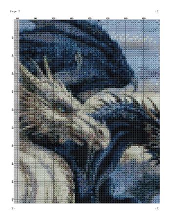 Dragons cross stitch